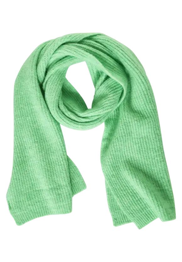 572219-Knitted Scarf-Mint Green-Street One