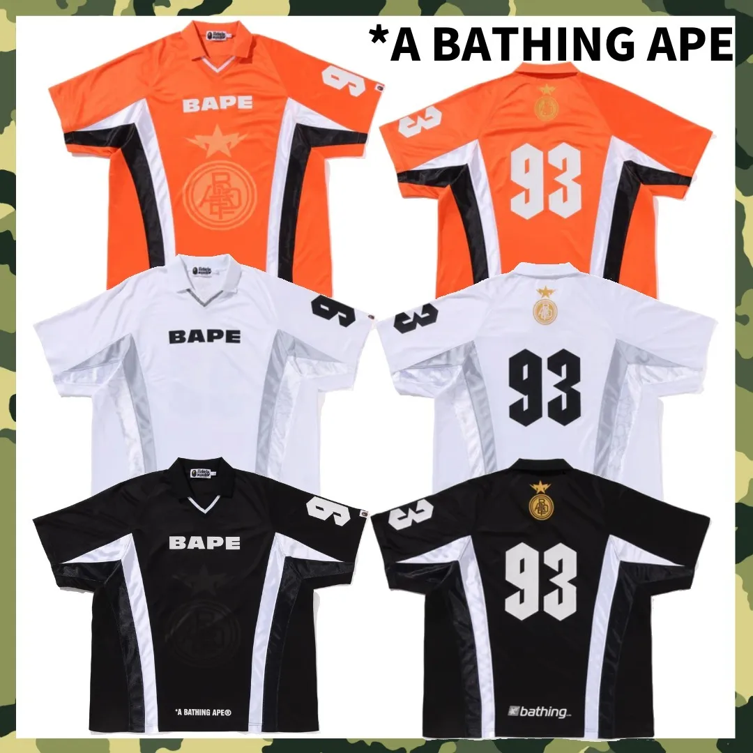 A BATHING APE  |Pullovers Street Style Short Sleeves Logo Tops