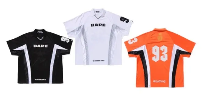 A BATHING APE  |Pullovers Street Style Short Sleeves Logo Tops