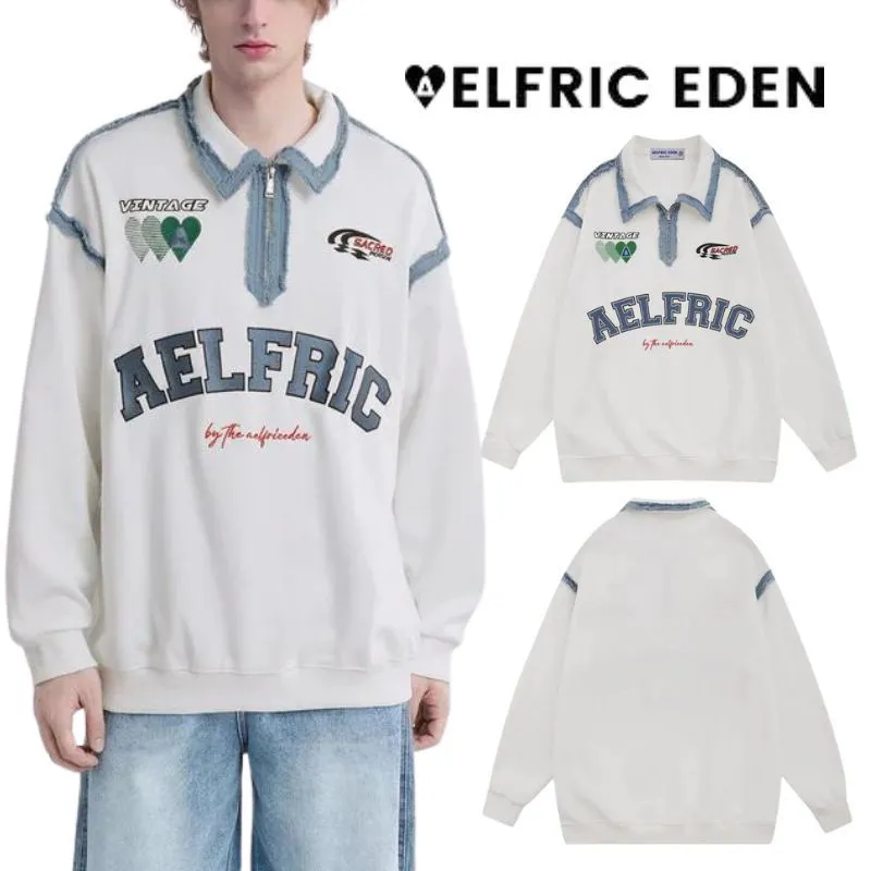 Aelfric Eden  |Pullovers Unisex Sweat Street Style Long Sleeves Oversized