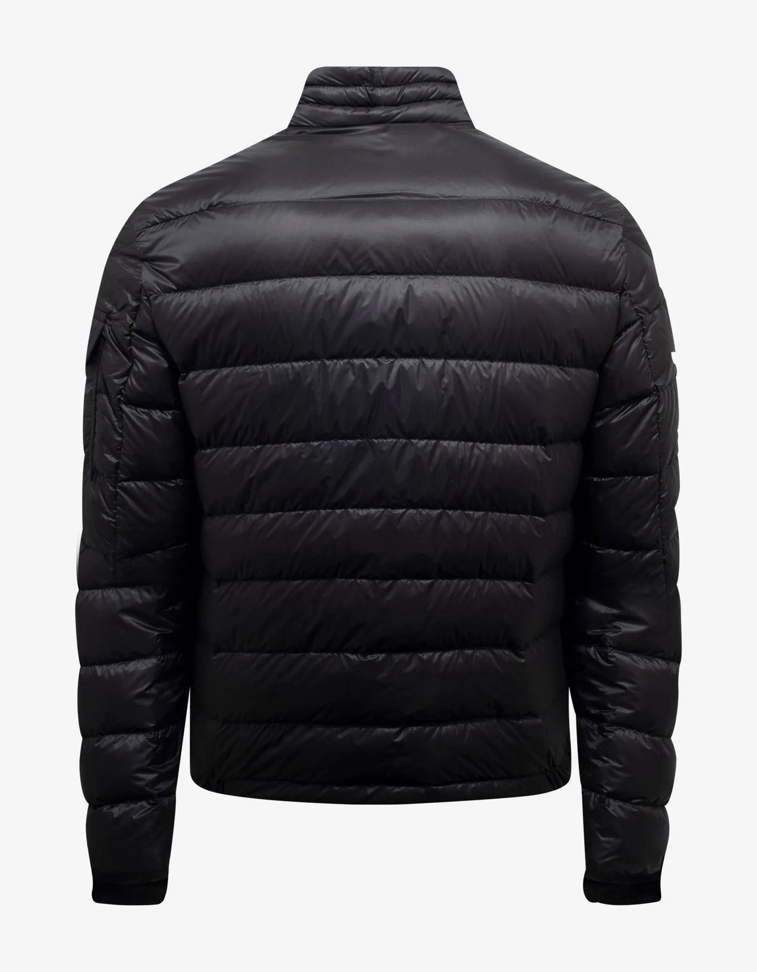 Agay Black Nylon Down Jacket