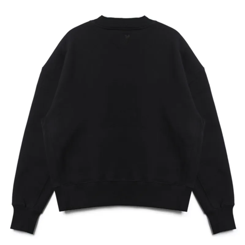 AMI PARIS  |Crew Neck Unisex Blended Fabrics Long Sleeves Cotton