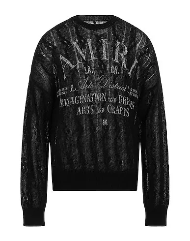 AMIRI  |Crew Neck Pullovers Unisex Wool Street Style Long Sleeves