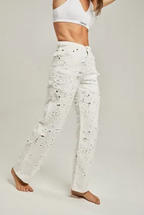 Andesites Jeans Le marais off white