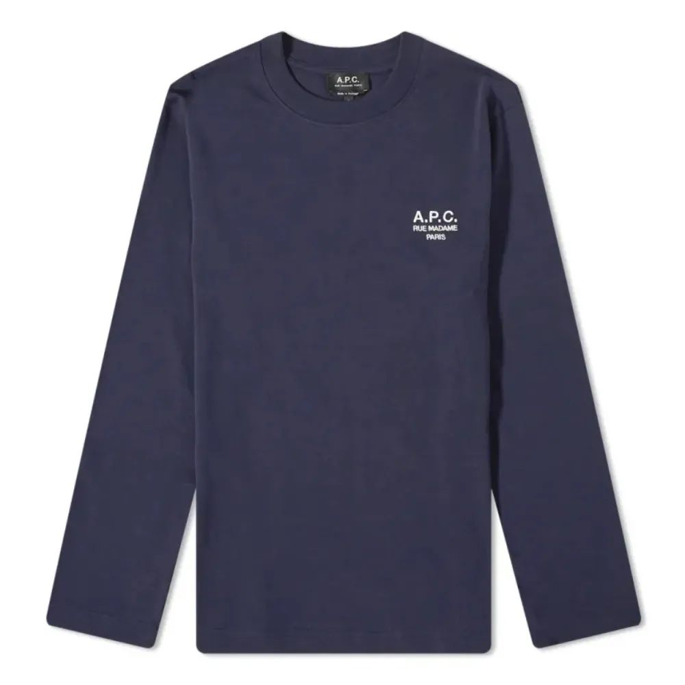 A.P.C.  |Crew Neck Unisex Long Sleeves Plain Cotton