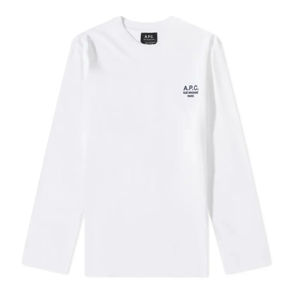 A.P.C.  |Crew Neck Unisex Long Sleeves Plain Cotton