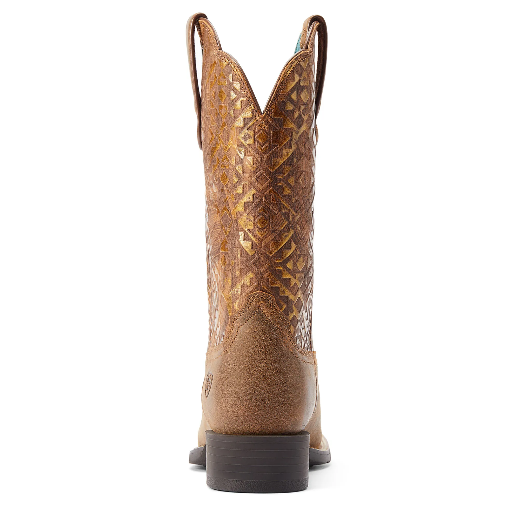 Ariat Womens Round Up Wide Square Toe Western Boots