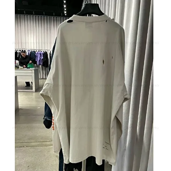 BALENCIAGA  |Crew Neck Unisex Long Sleeves Cotton Oversized