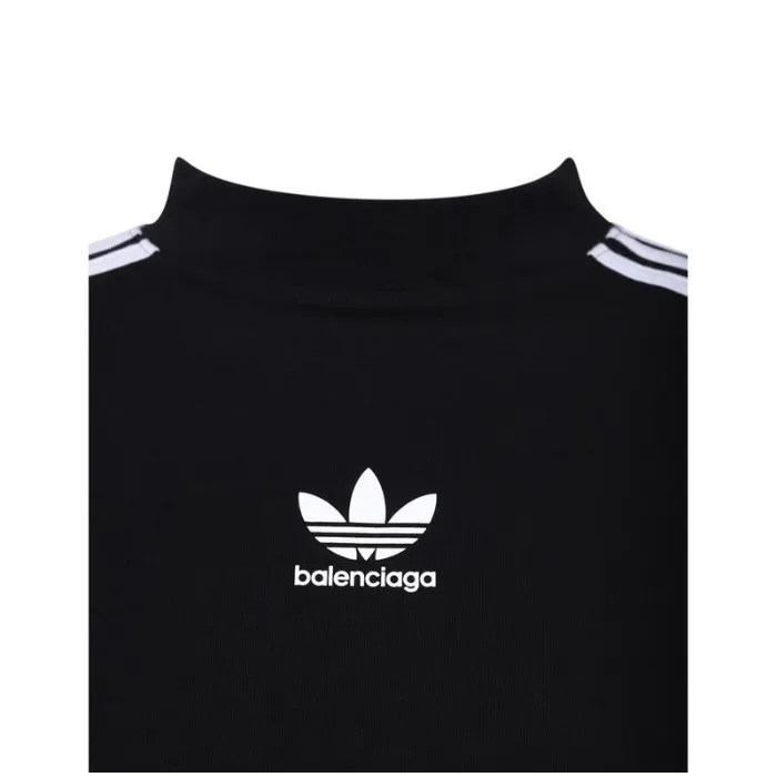 BALENCIAGA  |Street Style Collaboration Long Sleeves Plain Cotton