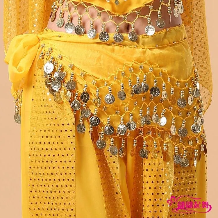 Belly Dance Hip Scarf Belly Dancing Belt Sexy Chiffon