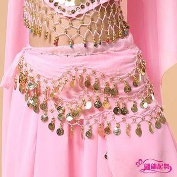 Belly Dance Hip Scarf Belly Dancing Belt Sexy Chiffon