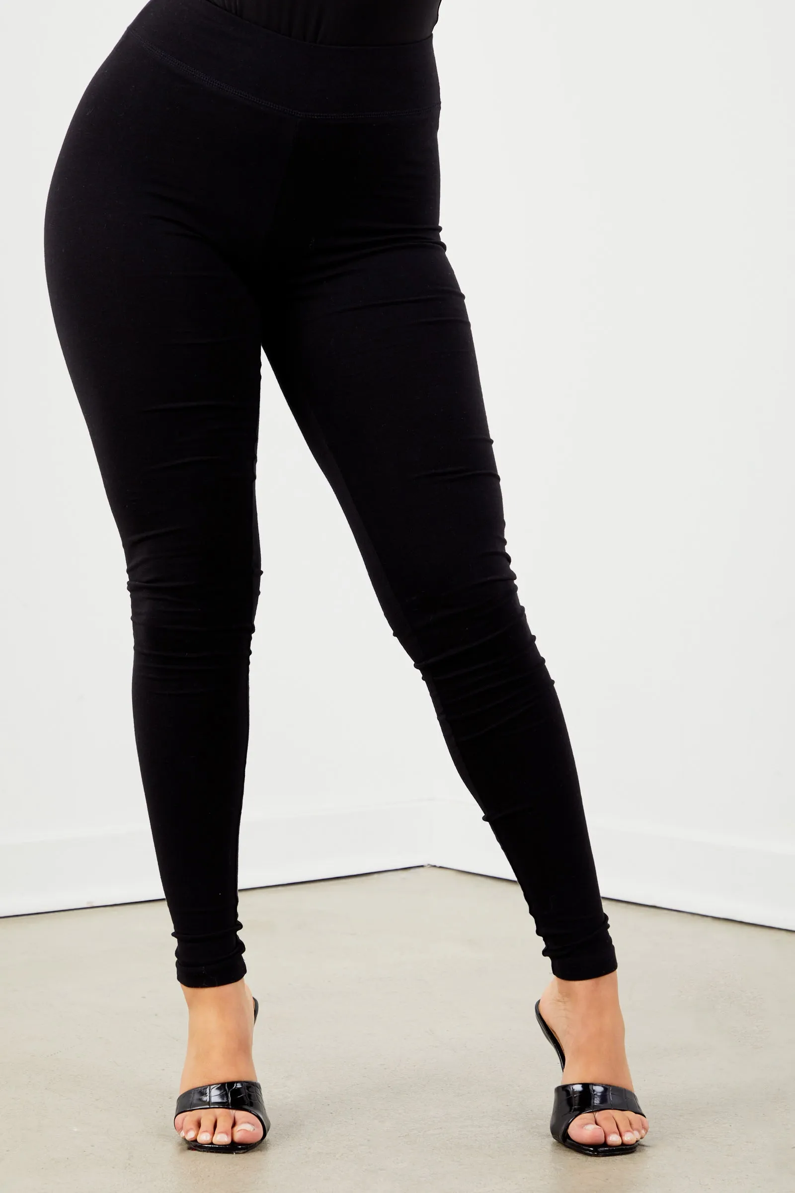 Black High Rise Legging