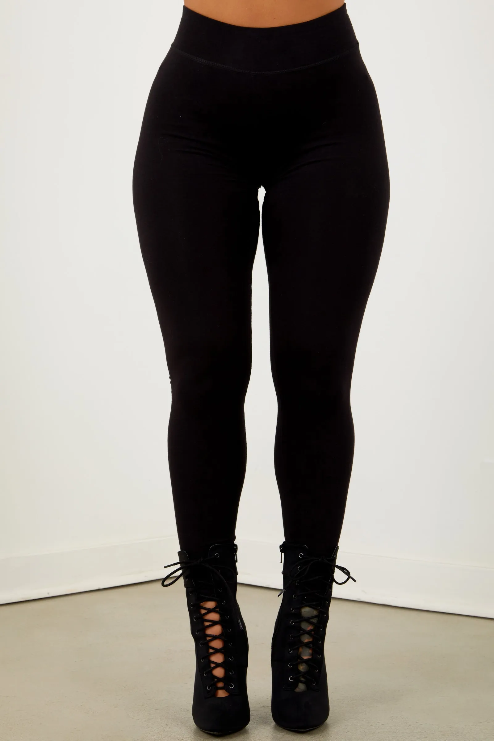 Black High Rise Legging