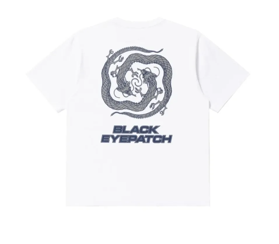 BlackEyePatch  |Pullovers Street Style Cotton Short Sleeves Logo