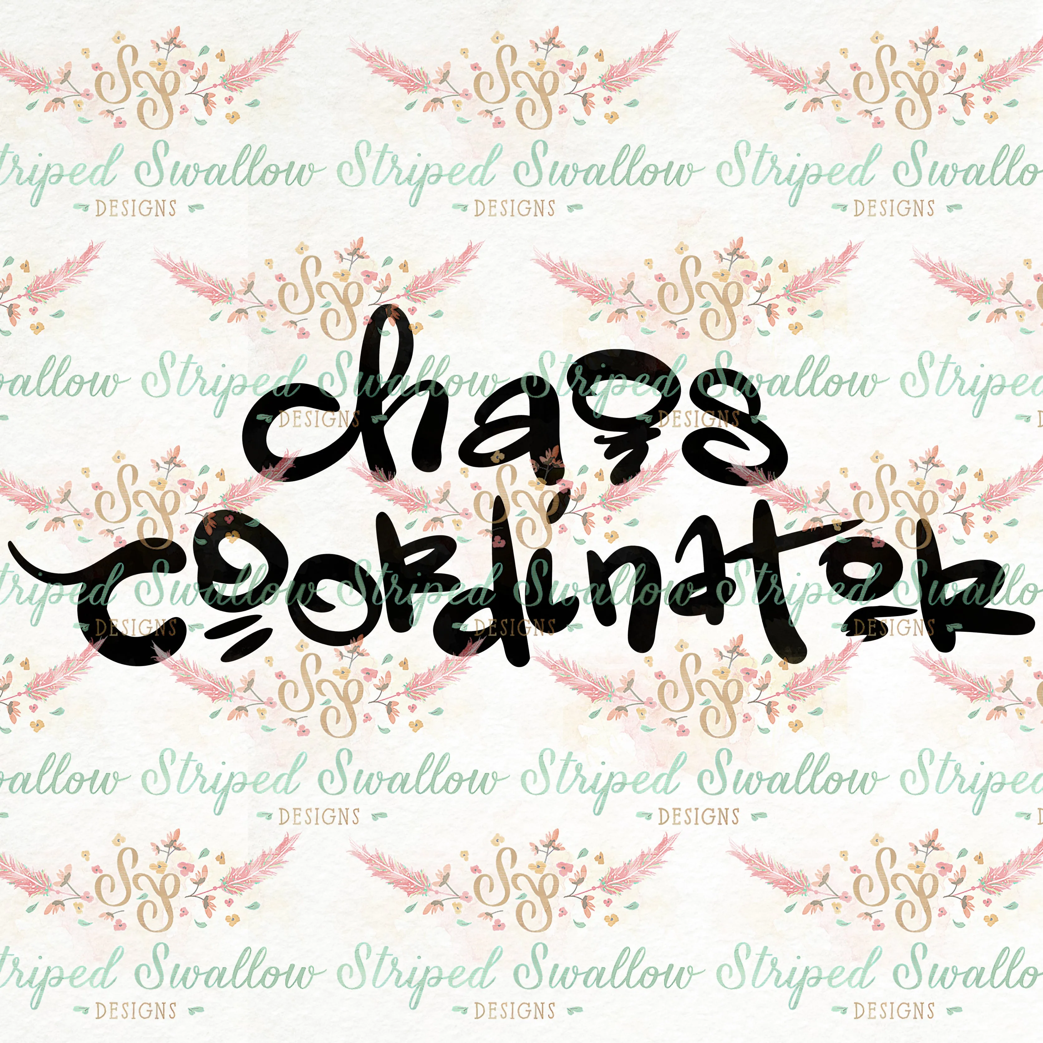 Chaos Coordinator Digital Cut File