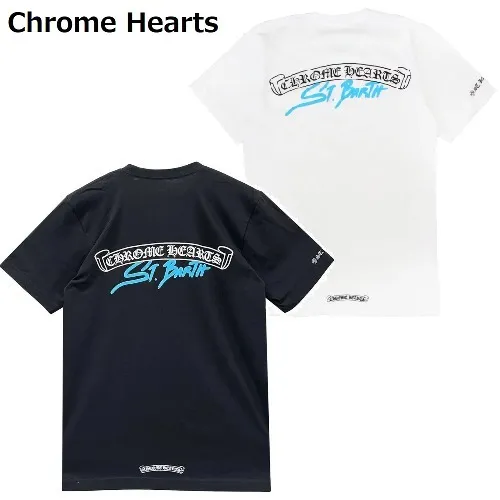 CHROME HEARTS  |Unisex Street Style Collaboration Long Sleeves Plain Cotton