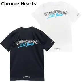 CHROME HEARTS  |Unisex Street Style Collaboration Long Sleeves Plain Cotton