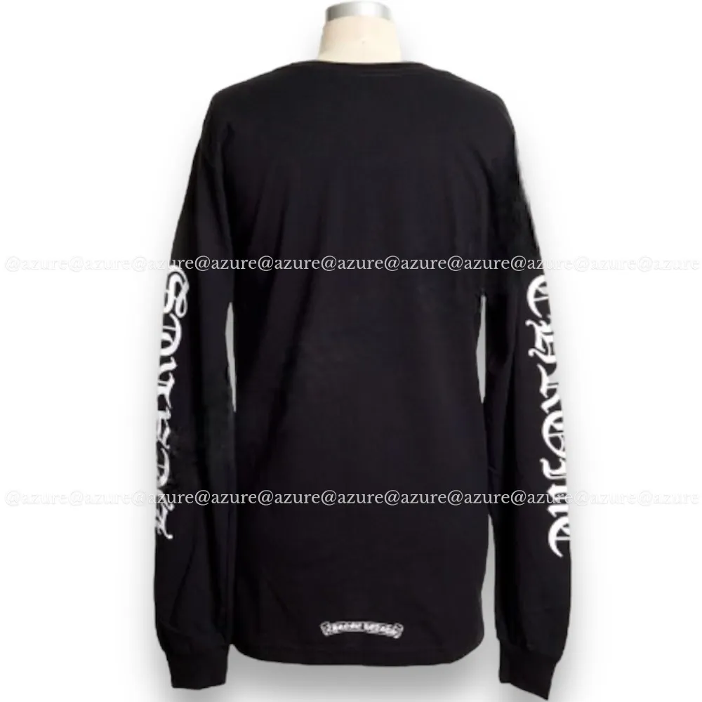 CHROME HEARTS  |Unisex Street Style Long Sleeves Long Sleeve T-shirt Logo