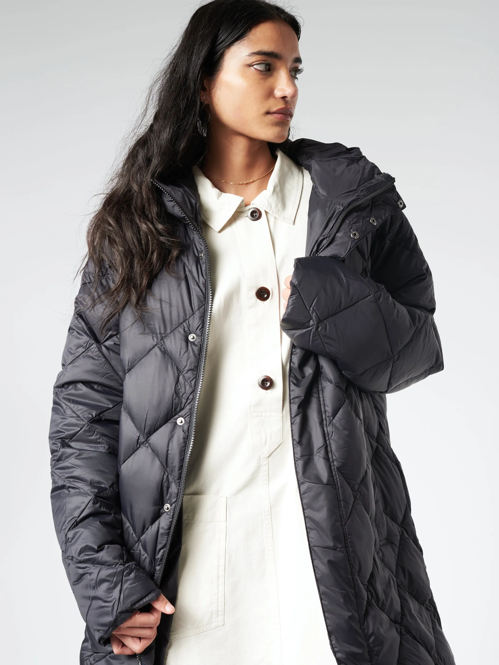 City Long Down Jacket