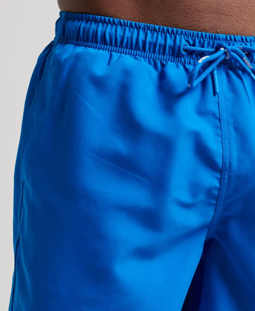 Code Applique Swim Shorts | Blue Bay