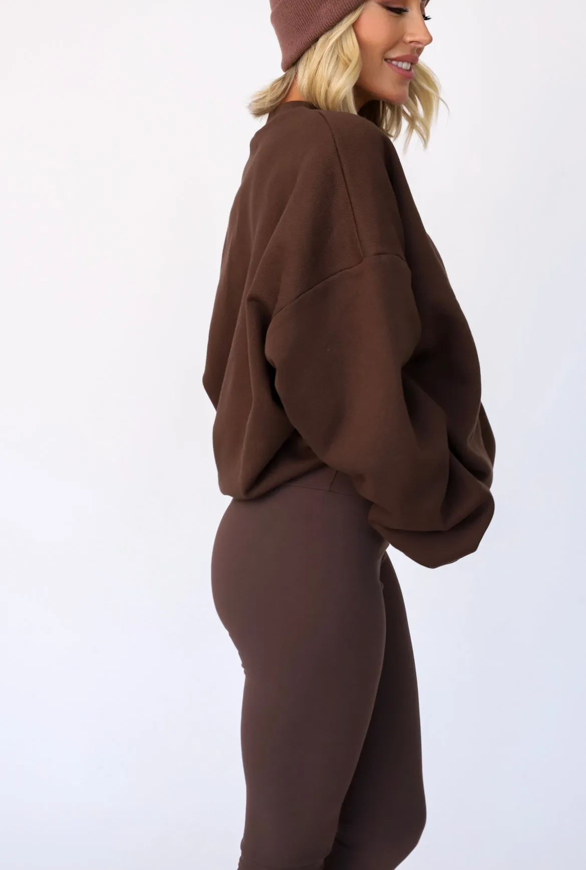 Coffee Run Pant Set Cinnamon