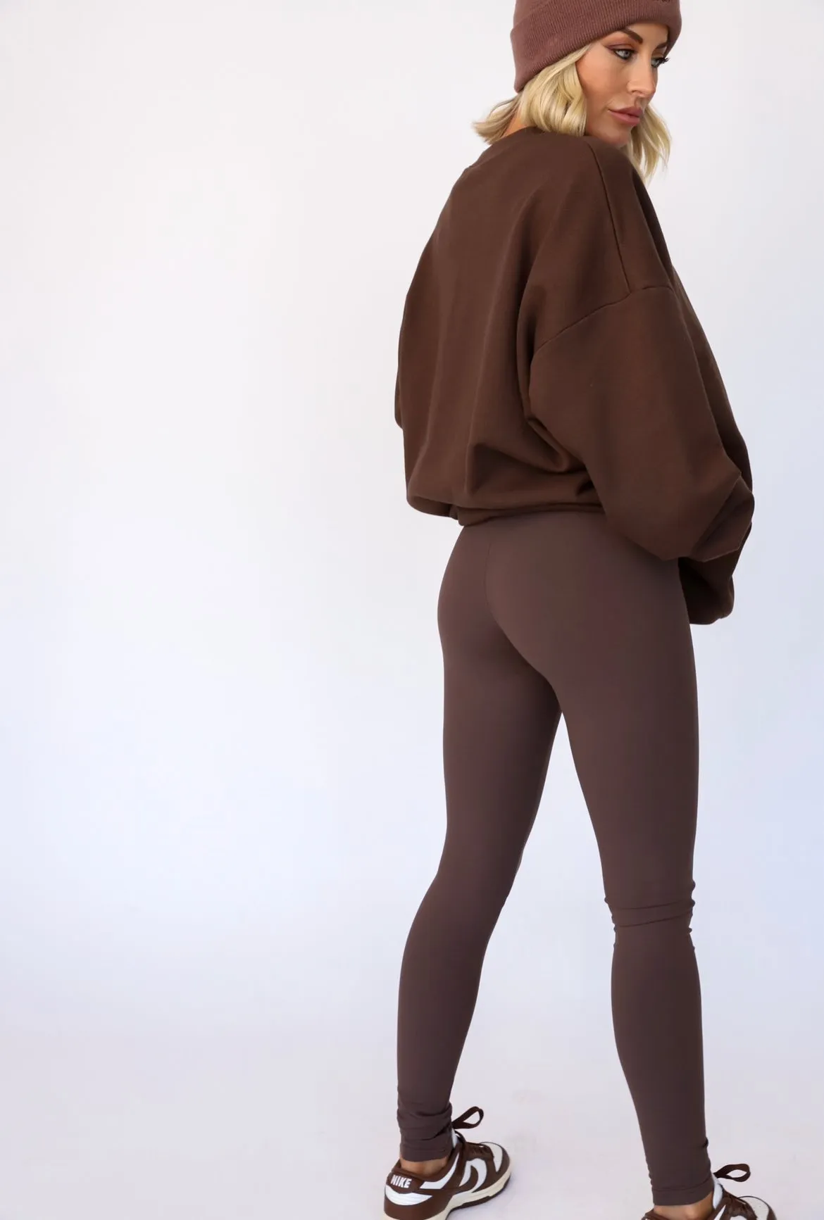 Coffee Run Pant Set Cinnamon