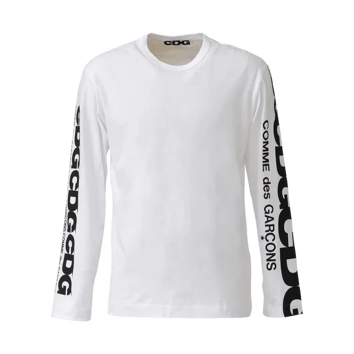 COMME des GARCONS  |Street Style Long Sleeves Cotton Long Sleeve T-shirt Logo