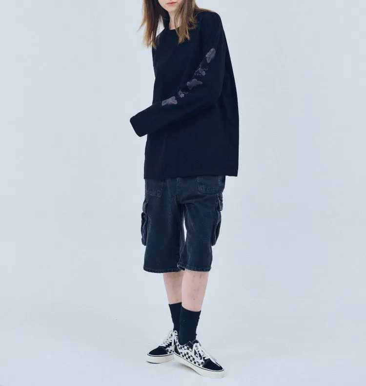 COMPAGNO  |Unisex Street Style Long Sleeves Oversized