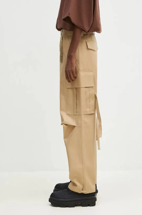 DARKPARK cotton trousers Saint beige color MTR19.FAC46.0085