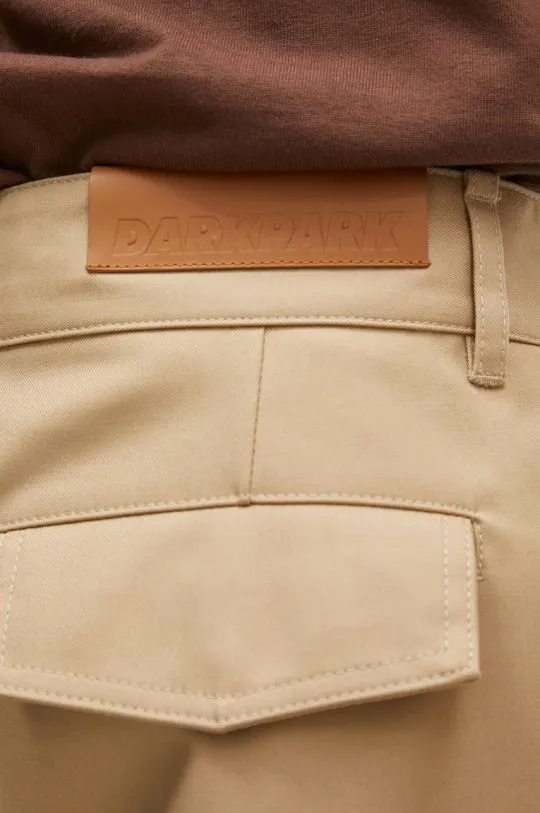 DARKPARK cotton trousers Saint beige color MTR19.FAC46.0085