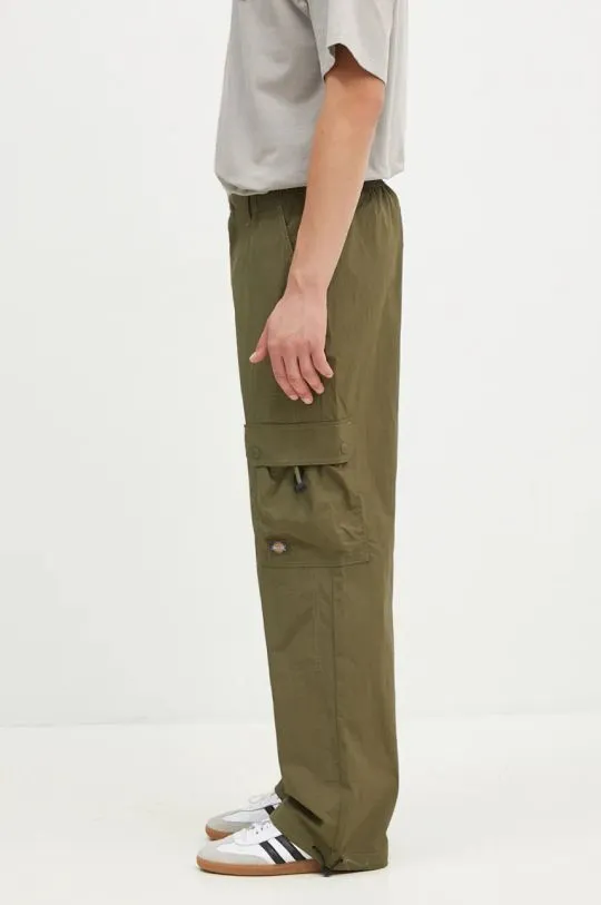 Dickies trousers Jackson Cargo Pant men's green color DK0A4XK4