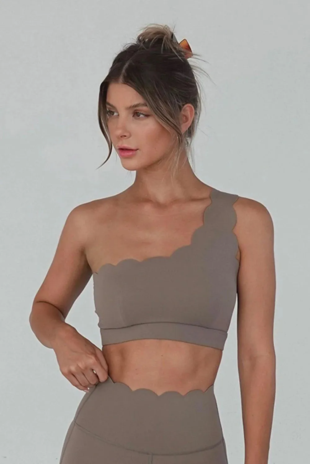 Elegant Zen One Shoulder Activewear Bra