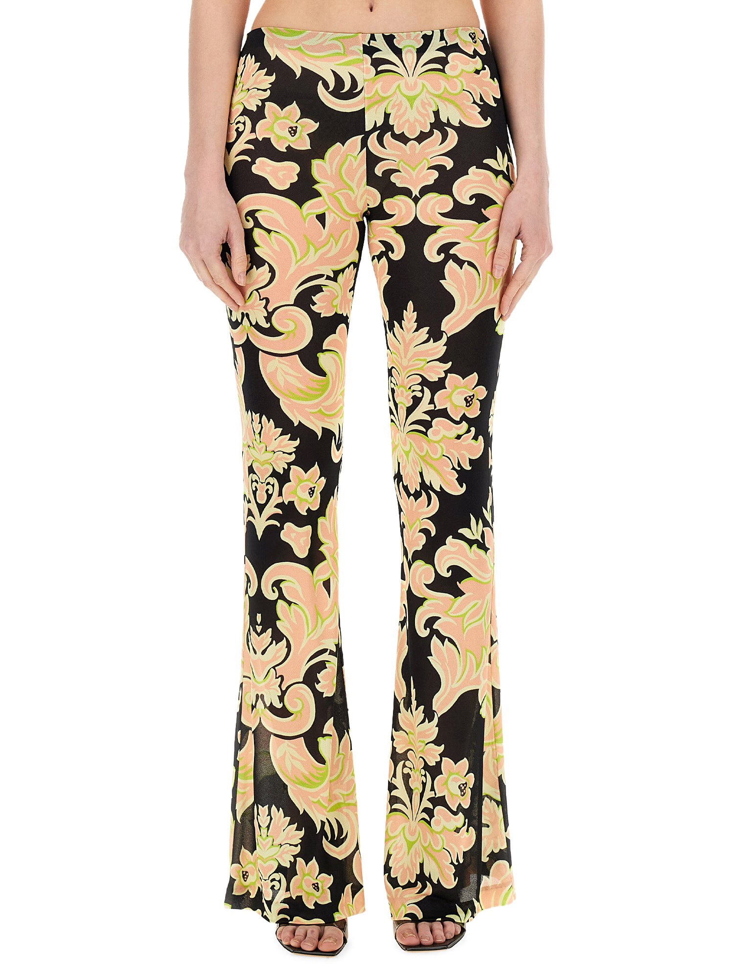 ETRO    PRINTED JERSEY PANTS