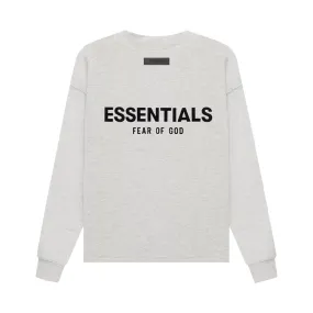 Fear of God ESSENTIALS Relaxed Crewneck 'Light Oatmeal'