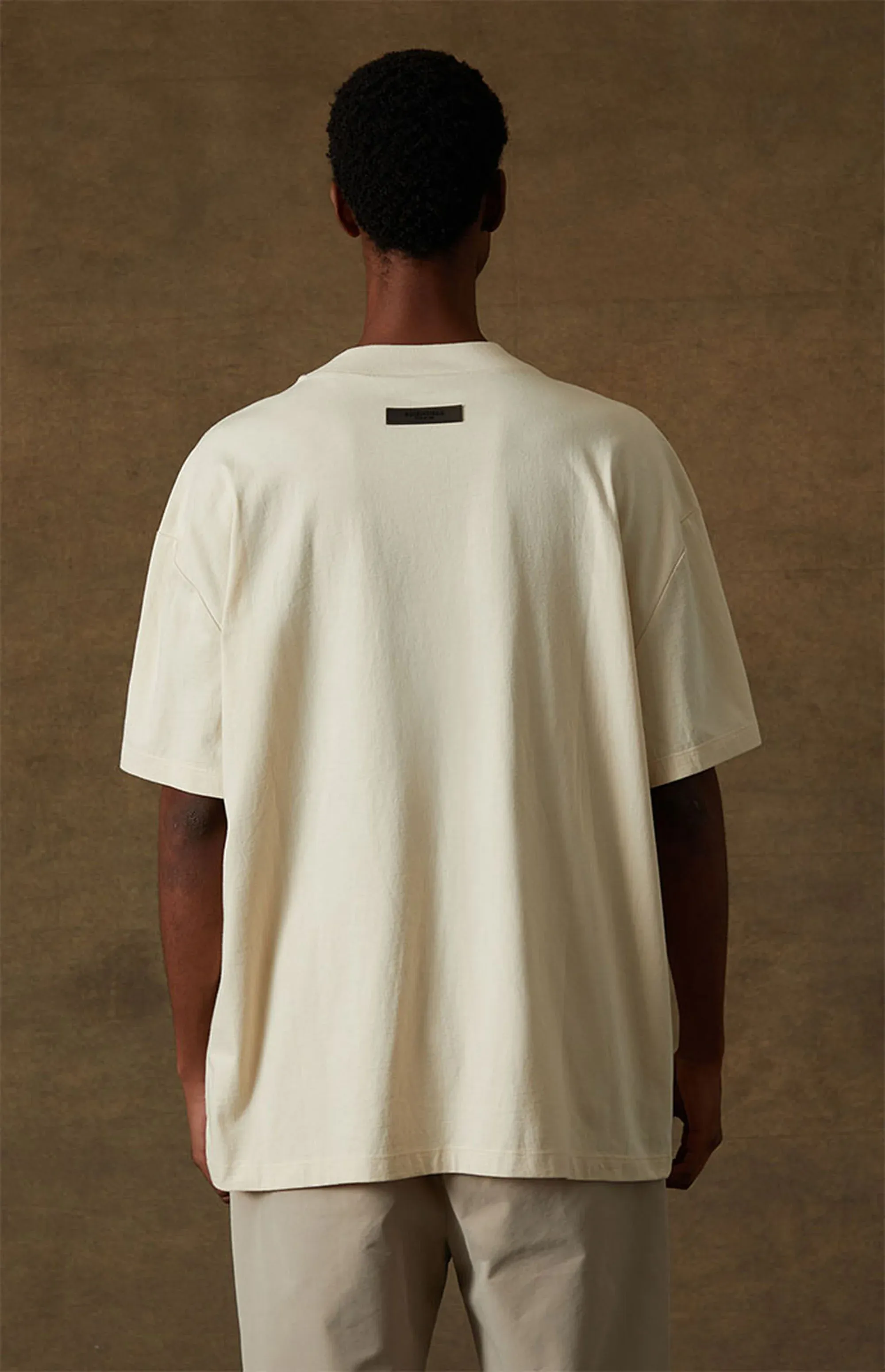 Fear of God ESSENTIALS Short Sleeve Tee 'Egg Shell'