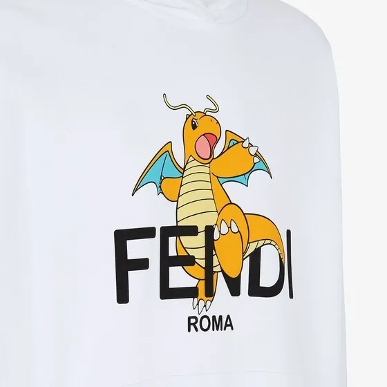 FENDI  |Pullovers Unisex Street Style Collaboration Bi-color