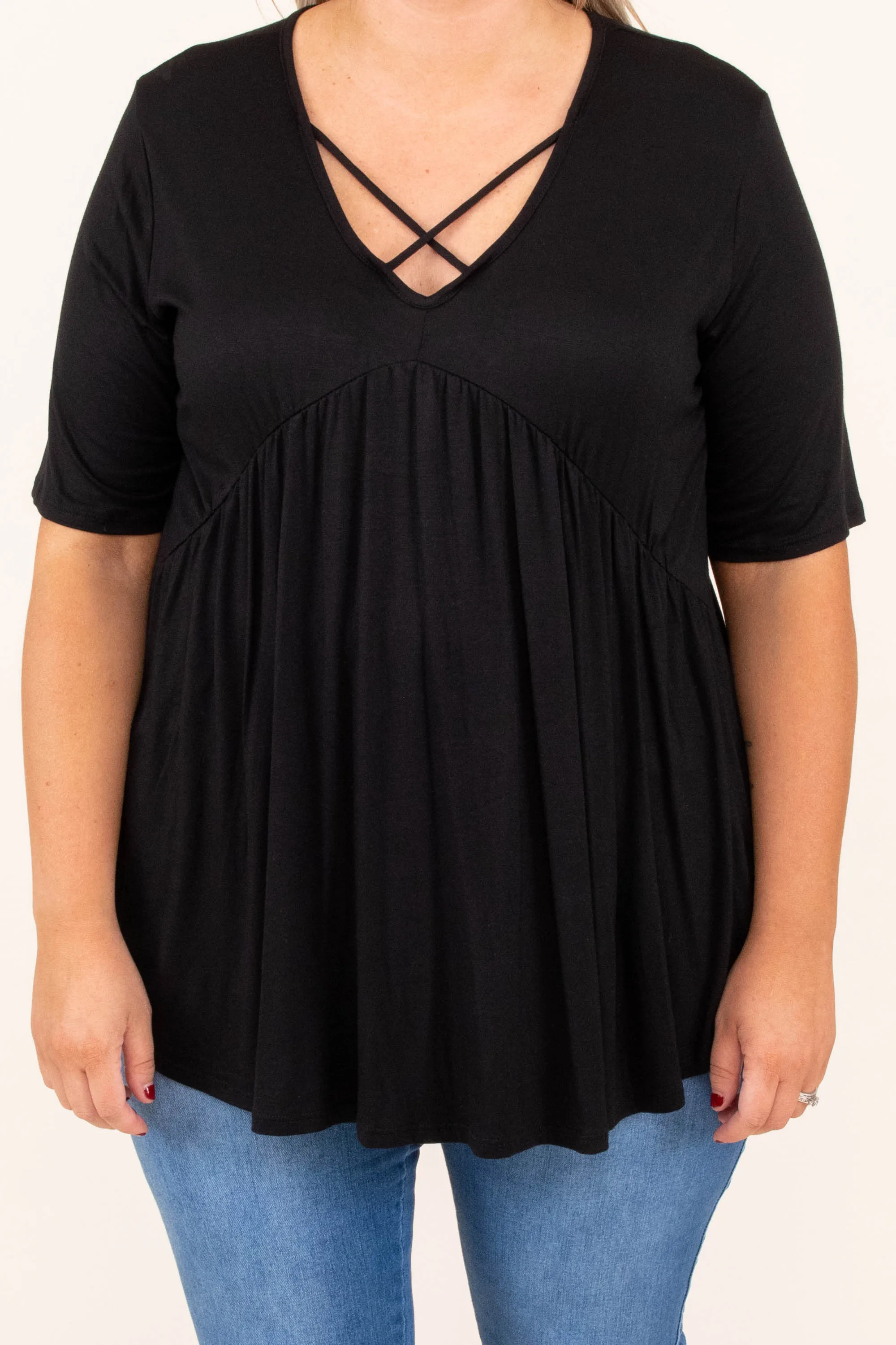 Flashback Memory Top, Black