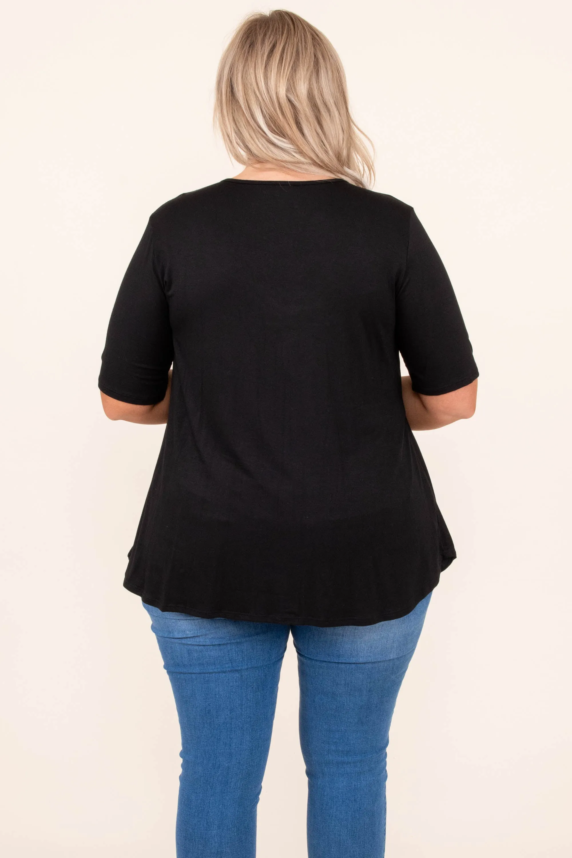 Flashback Memory Top, Black