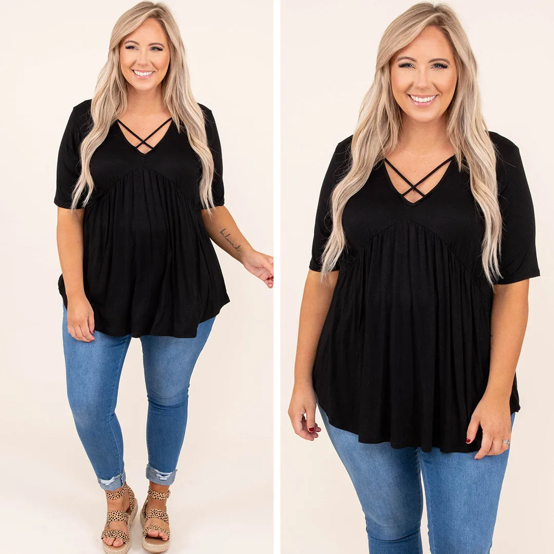 Flashback Memory Top, Black