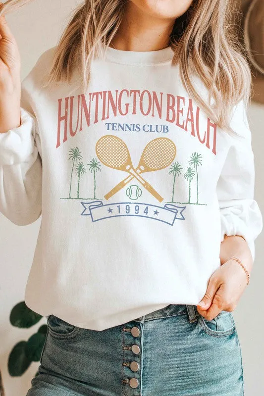 HUNTINGTON BEACH TENNIS CLUB GRAPHIC SWEATSHIRT