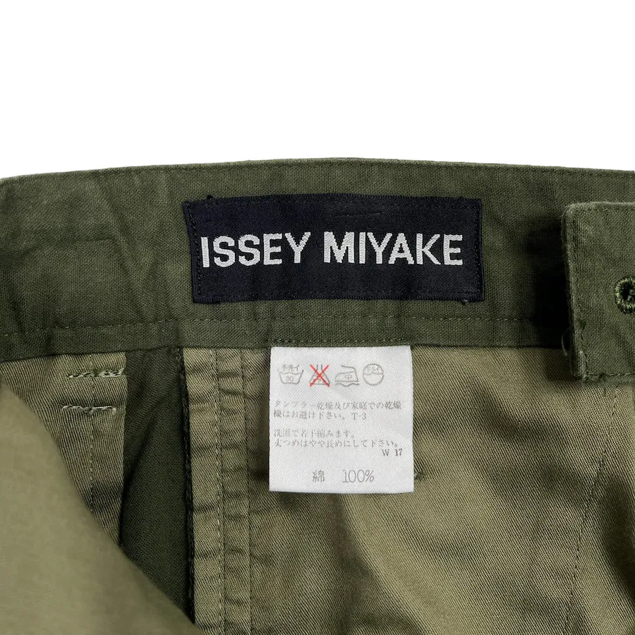 ISSEY MIYAKE ARMY GREEN TROUSERS