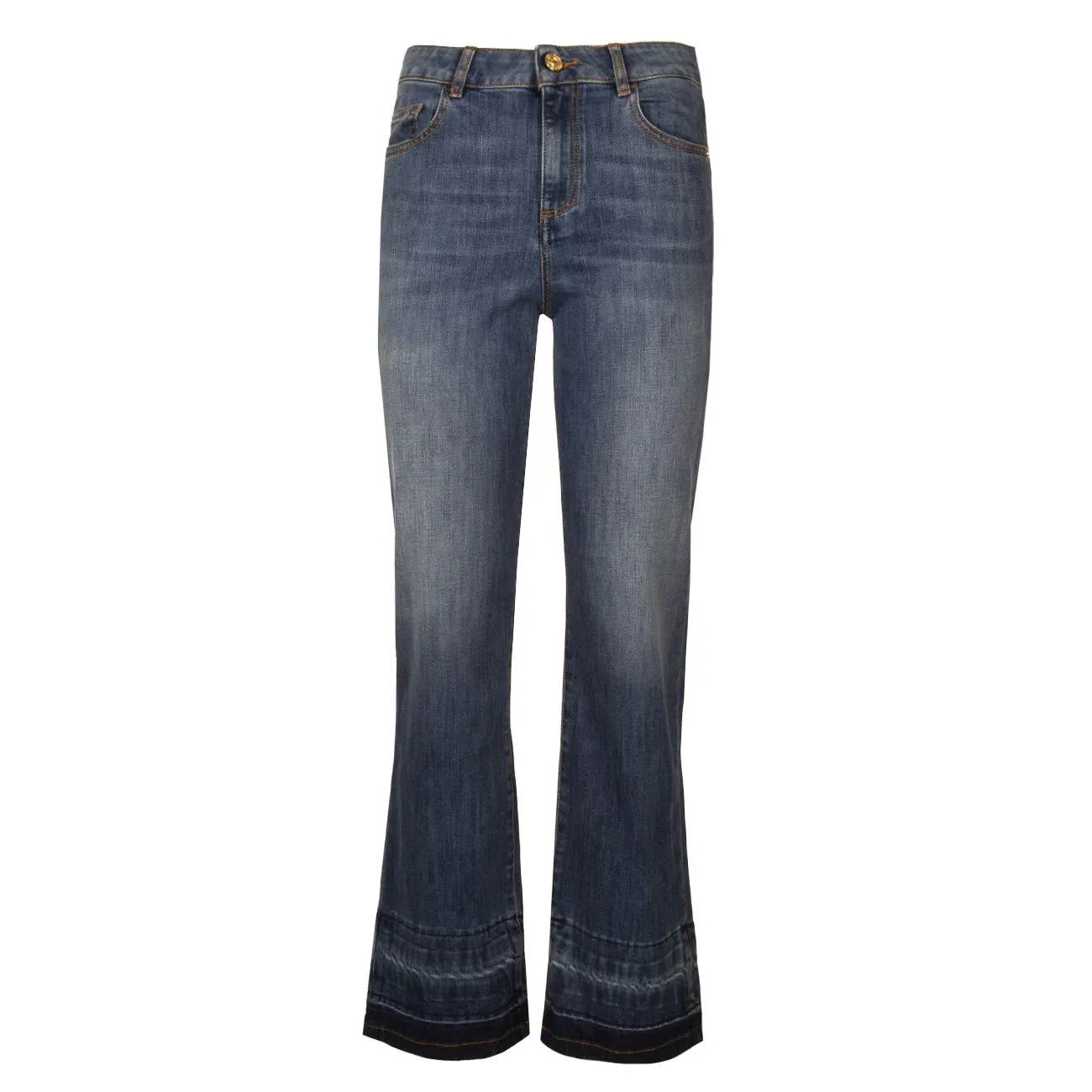 JEANS SVASATO Donna Lavaggio Blu Medio