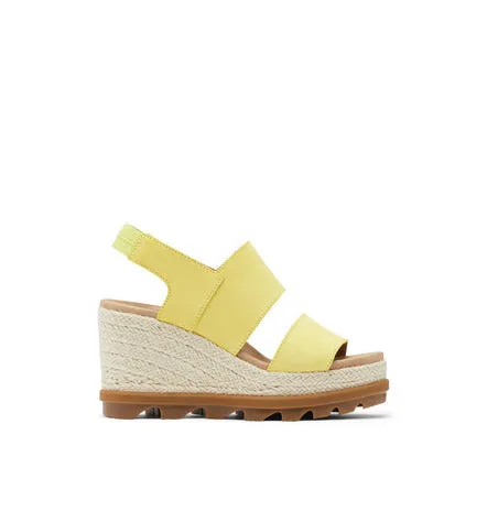 Joanie II Women's Hi Slingback Wedge Sandal - Sunnyside Yellow