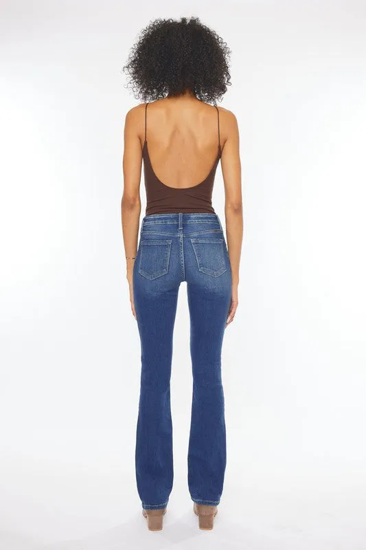 Kan Can High Rise Bootcut Jeans