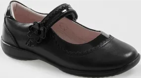 LELLI KELLY LK 8209 OLIVIA SCHOOL SHOES BLACK LEATHER