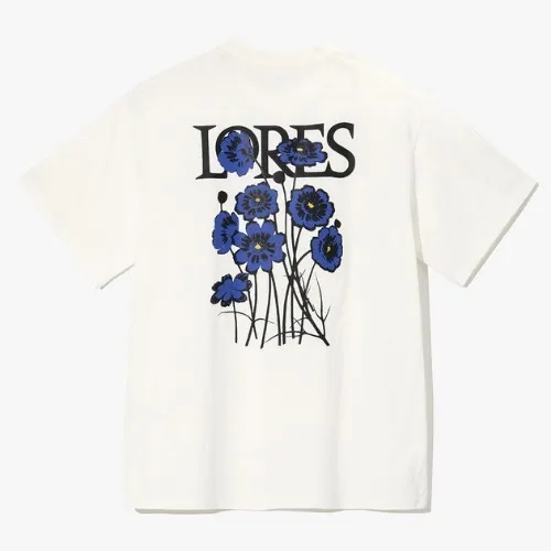 LORES  |Pullovers Unisex Street Style Plain Cotton Short Sleeves