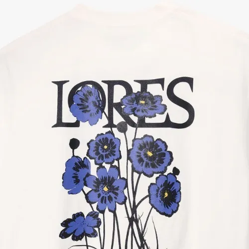 LORES  |Pullovers Unisex Street Style Plain Cotton Short Sleeves