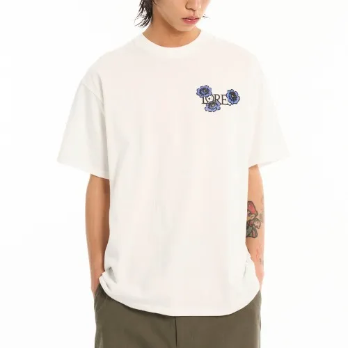 LORES  |Pullovers Unisex Street Style Plain Cotton Short Sleeves