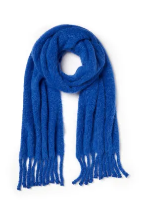 Luxe Alpaca Scarf - Cobalt