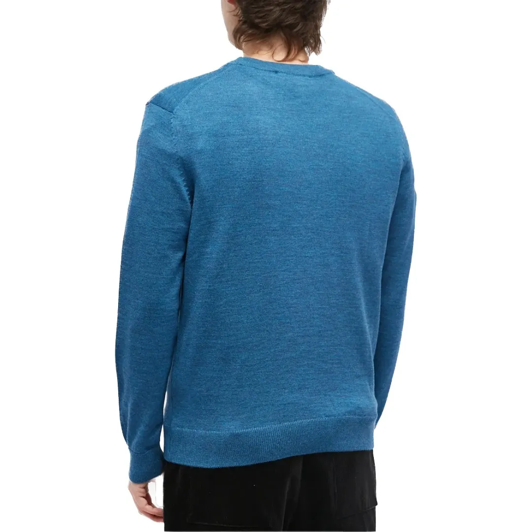 MAISON KITSUNE  |Crew Neck Pullovers Unisex Wool Long Sleeves Plain